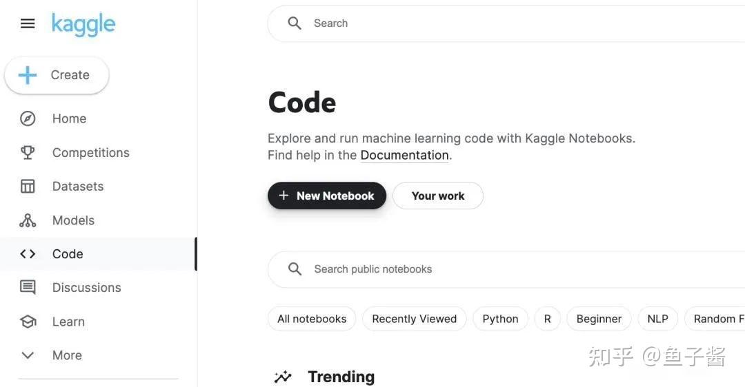 Kaggle Interface 最新kaggle学习手册分享!(超全干货) - 知乎
