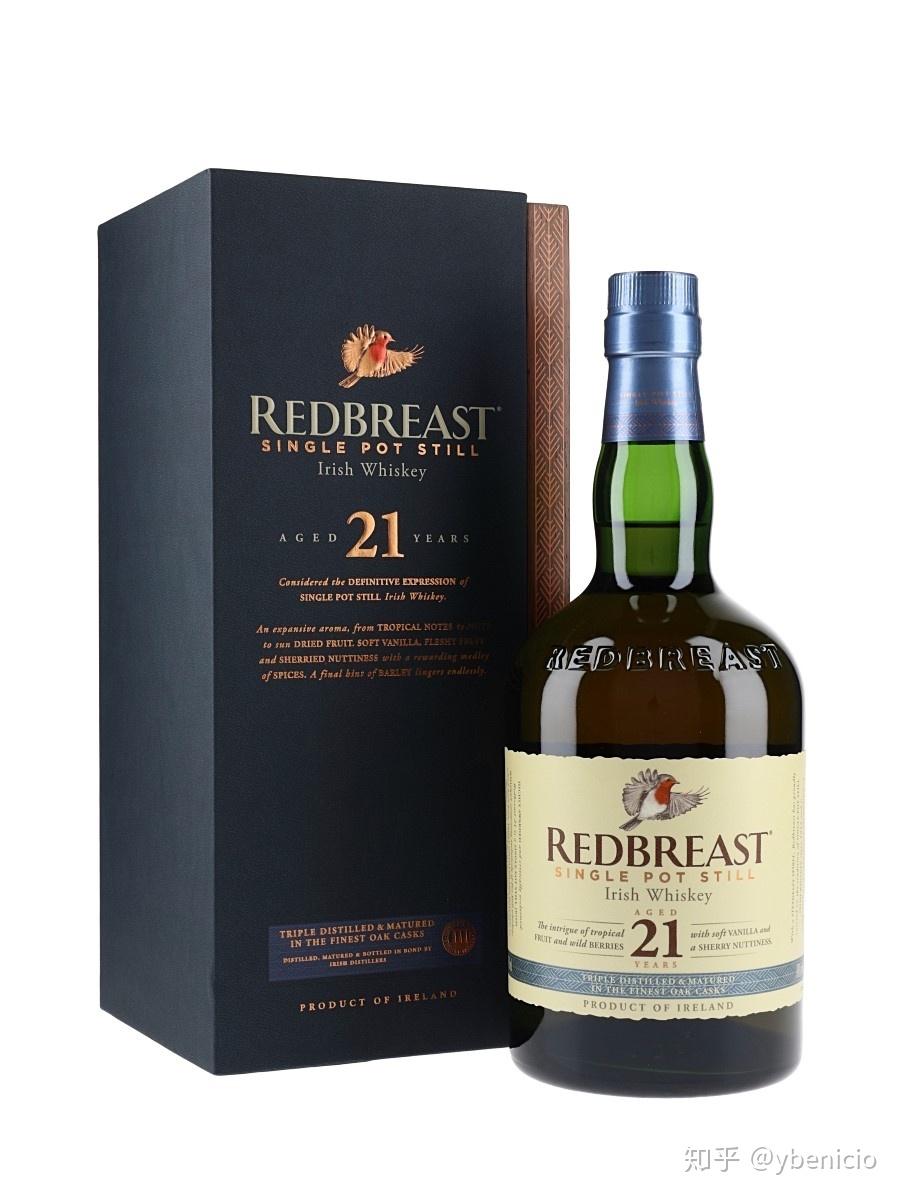 redbreast 21 years oldredbreast是全球出货量最