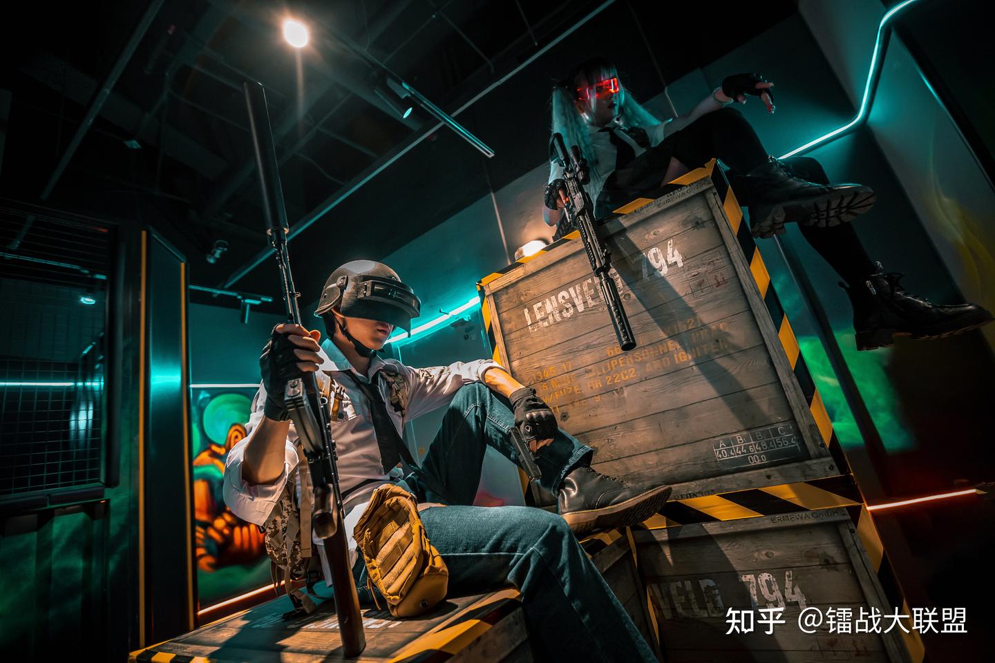当下最火的真人CS之镭战大联盟 - 知乎