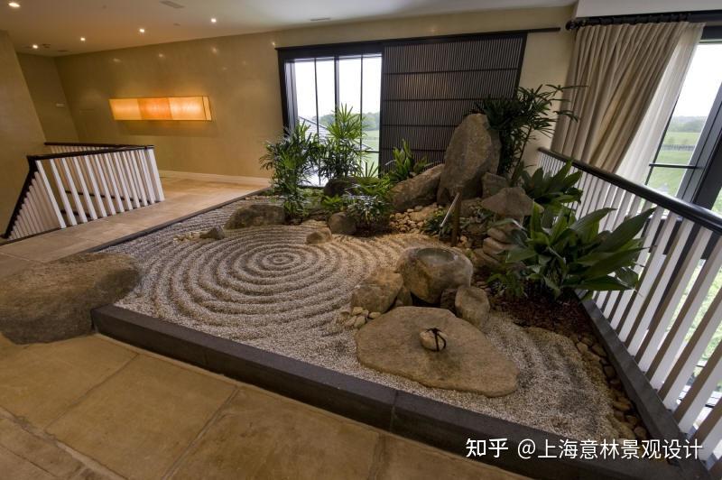 微缩式园林景观枯山水