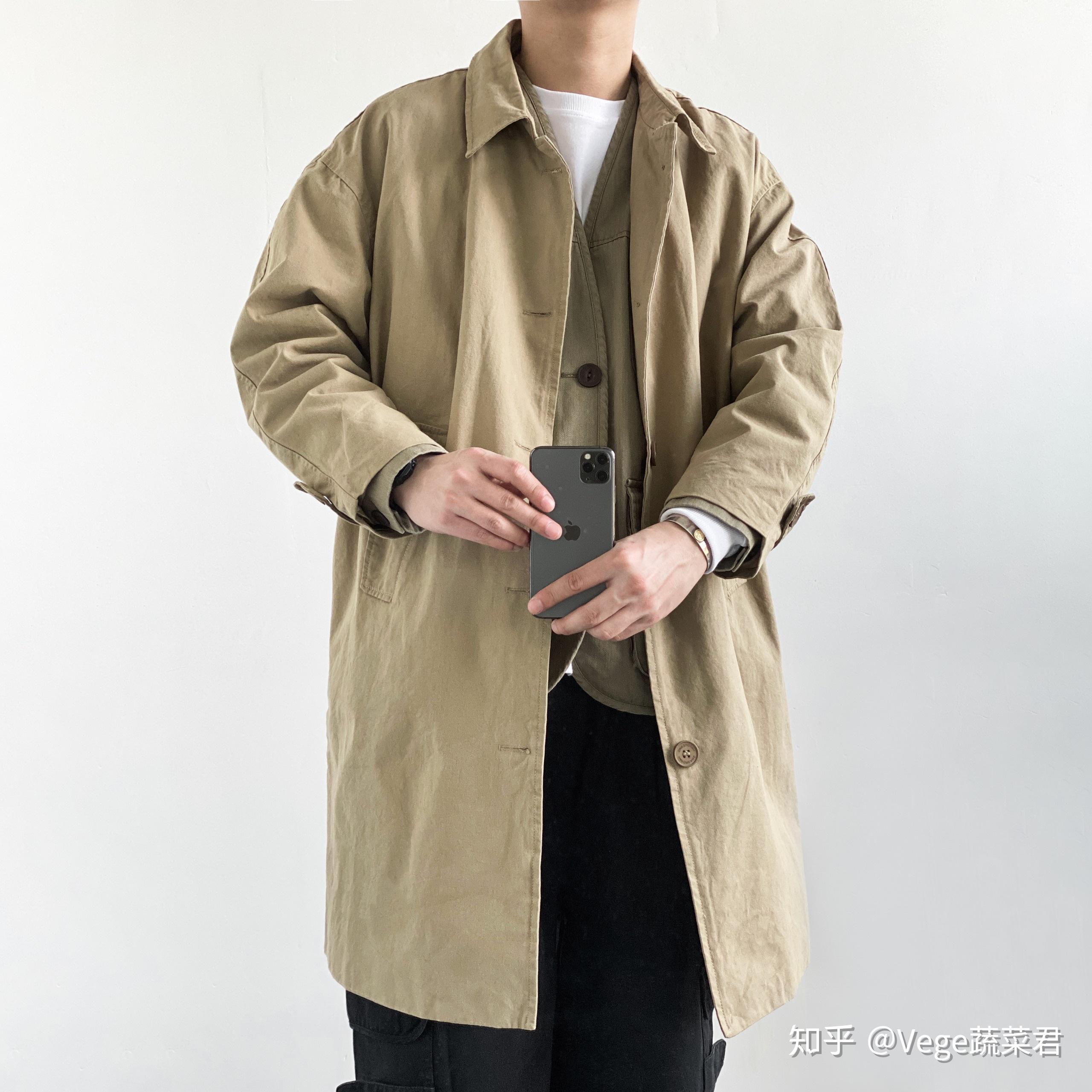 无领工装夹克怎么穿给你们两种