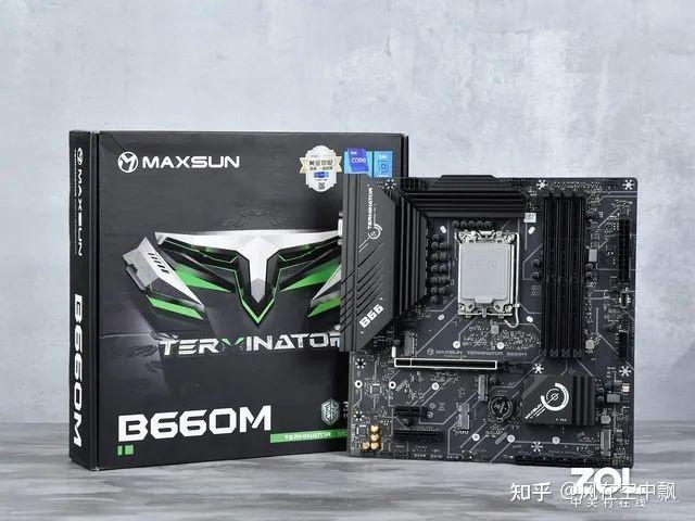 铭瑄终结者 b660m主板评测 入门板也玩堆料