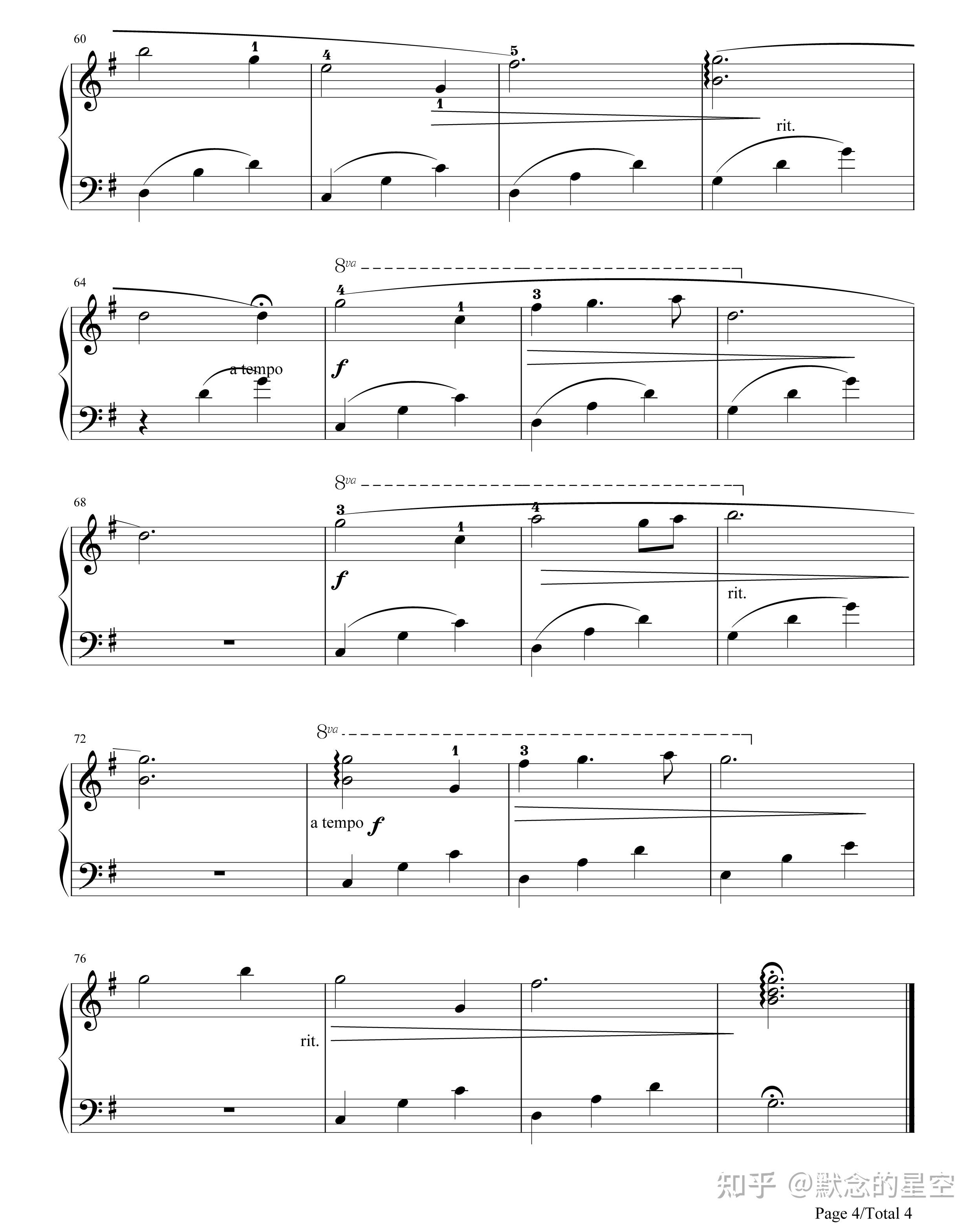 钢琴谱双手简谱双版本几米拥有masbfca