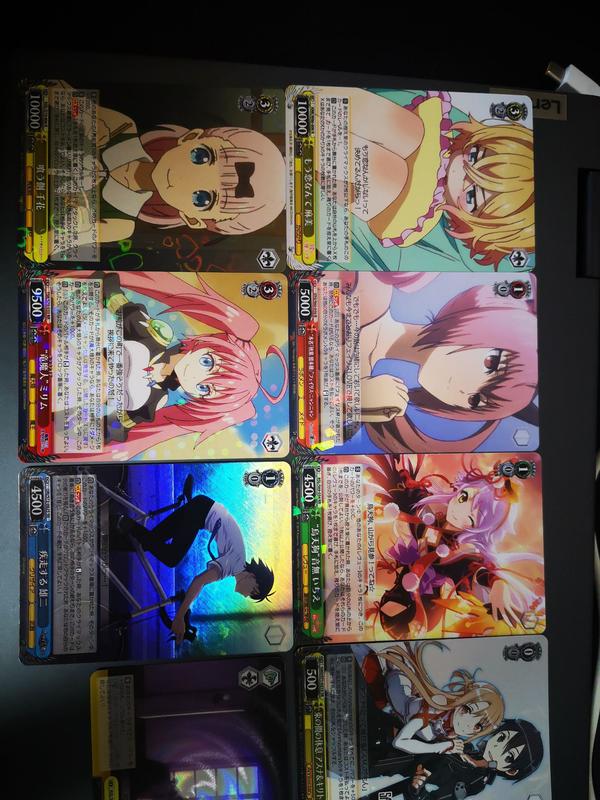 求问这几张ws卡牌的番剧名字 知乎