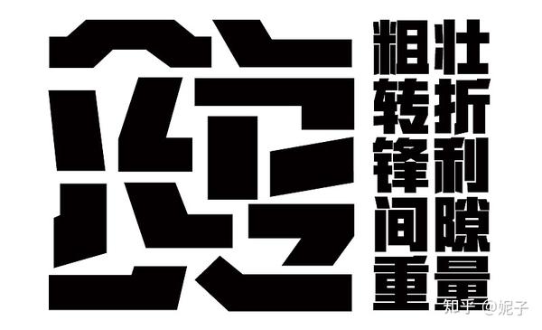 一篇文章让你读懂字体设计！！ - 知乎