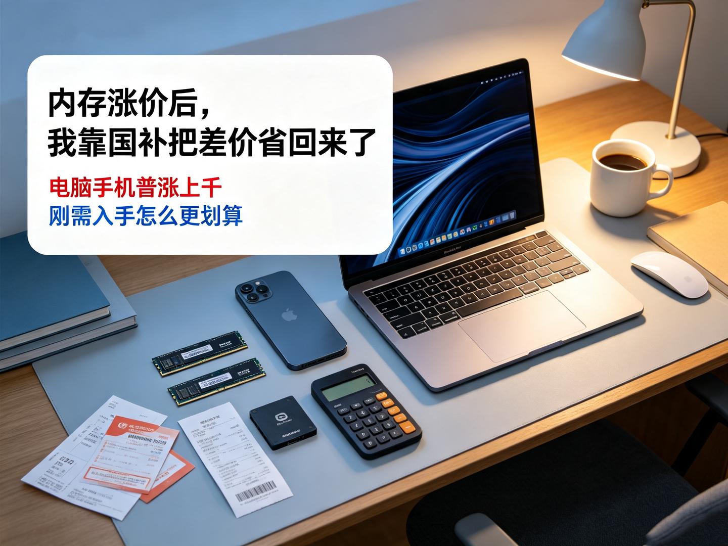 内存涨疯了电脑手机普涨上千,靠国补能省回差价吗?我算完账发现真的可以