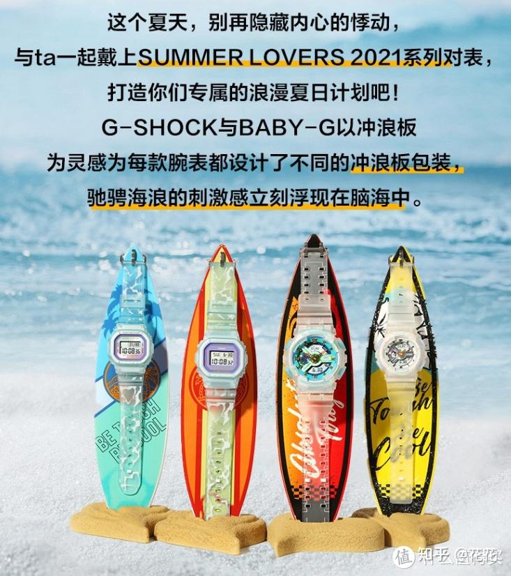 卡西欧casio2021年度新品大总结一文看完今年的联名主题限量款