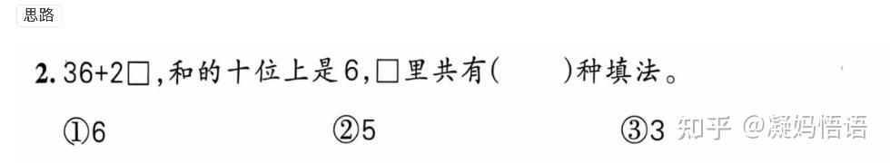 一年级数学,竖式填合适的数,是易错点,也是解题好工具 - 知乎