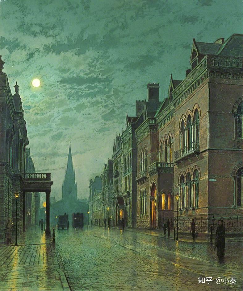 19世纪伦敦夜晚图片