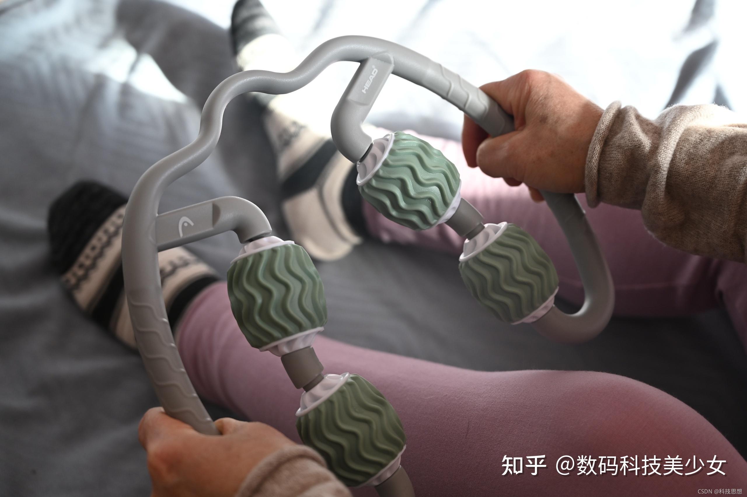 简单实用的腿部按摩工具head海德环形夹腿器