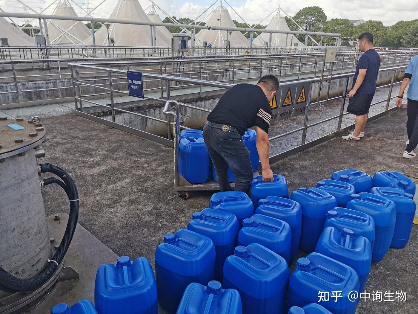 氨氮超標了怎麼辦中詢生物汙水處理快速去除氨氮用它準沒錯