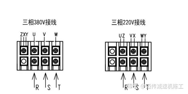 sew减速机接线图图片