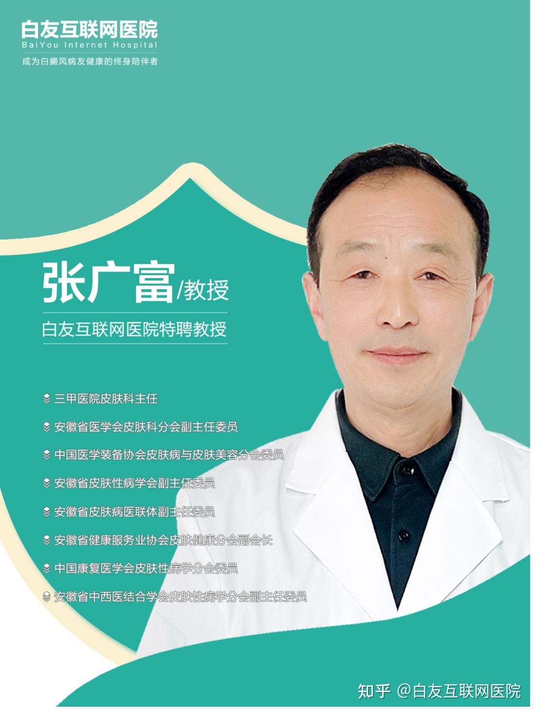 白友互联网医院特聘教授张广富