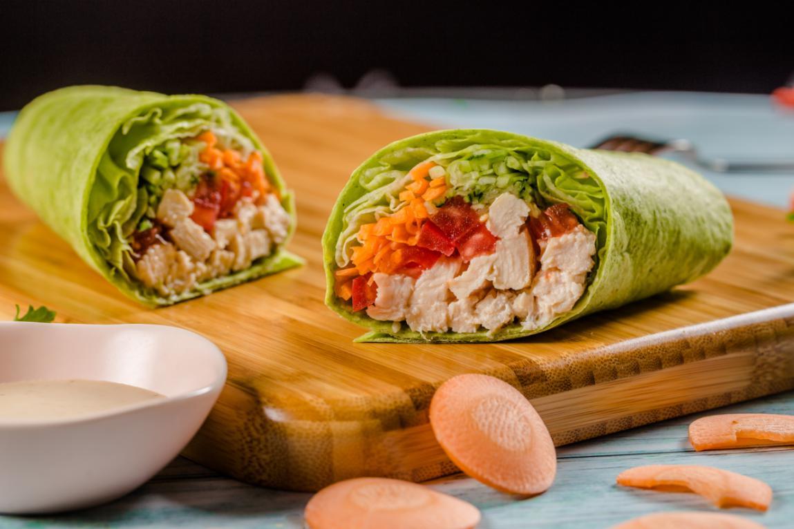 冬至减脂餐香煎鸡胸菠菜卷做法步骤来了