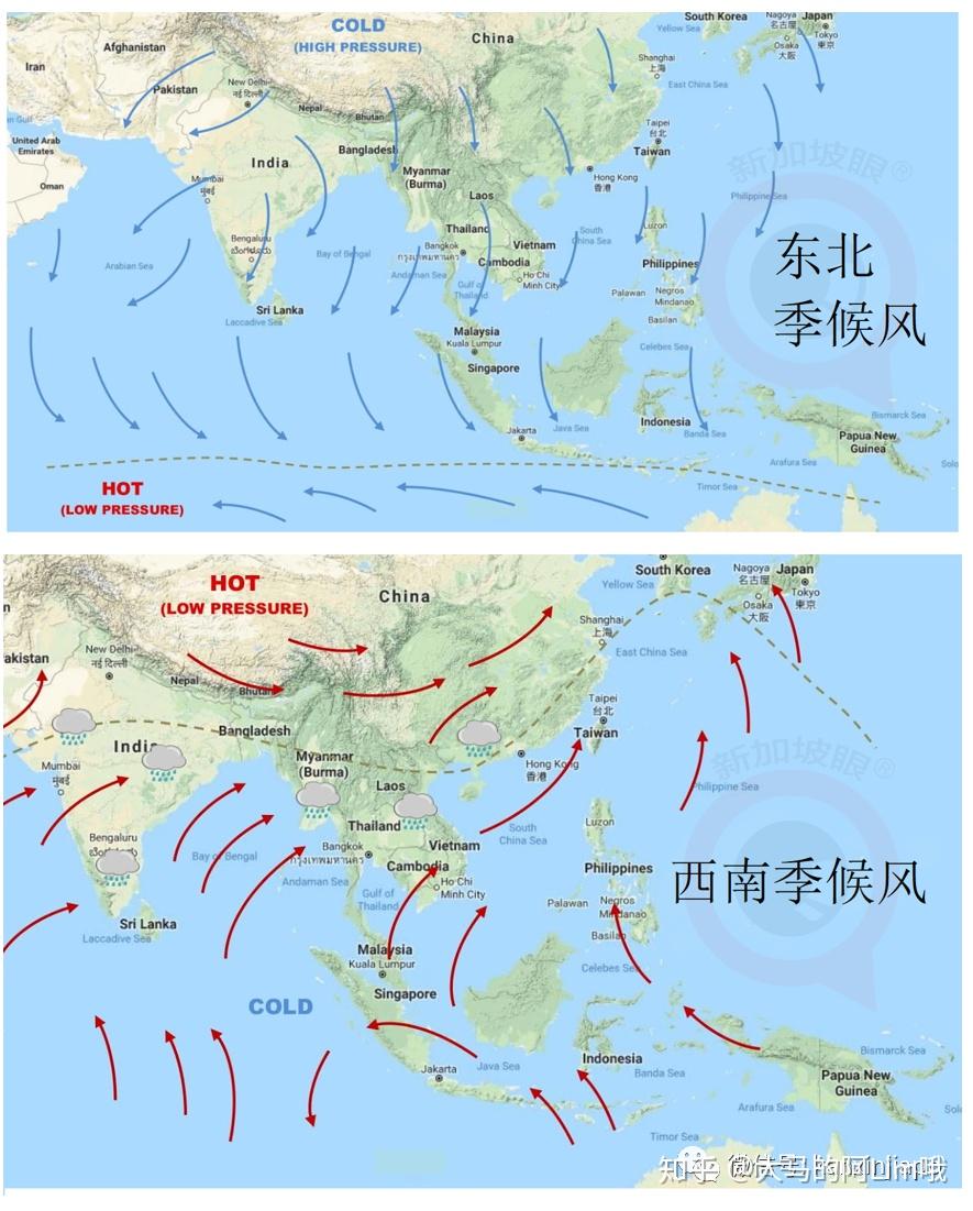 马来群岛的气候类型图图片