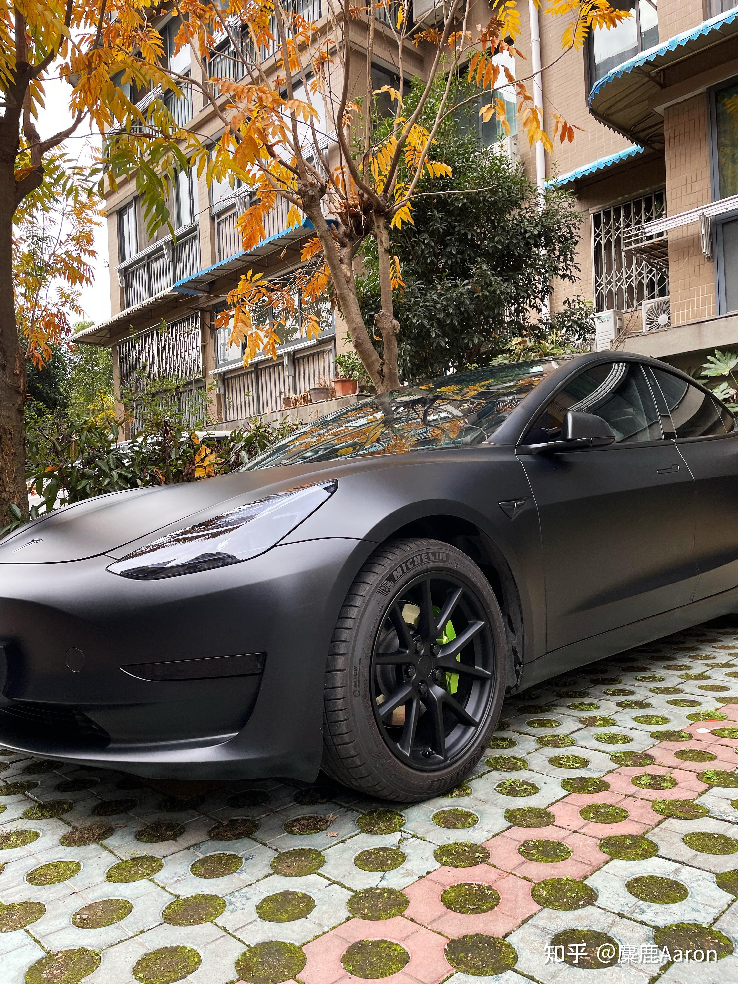 特斯拉贴膜改装毕业价目表分享