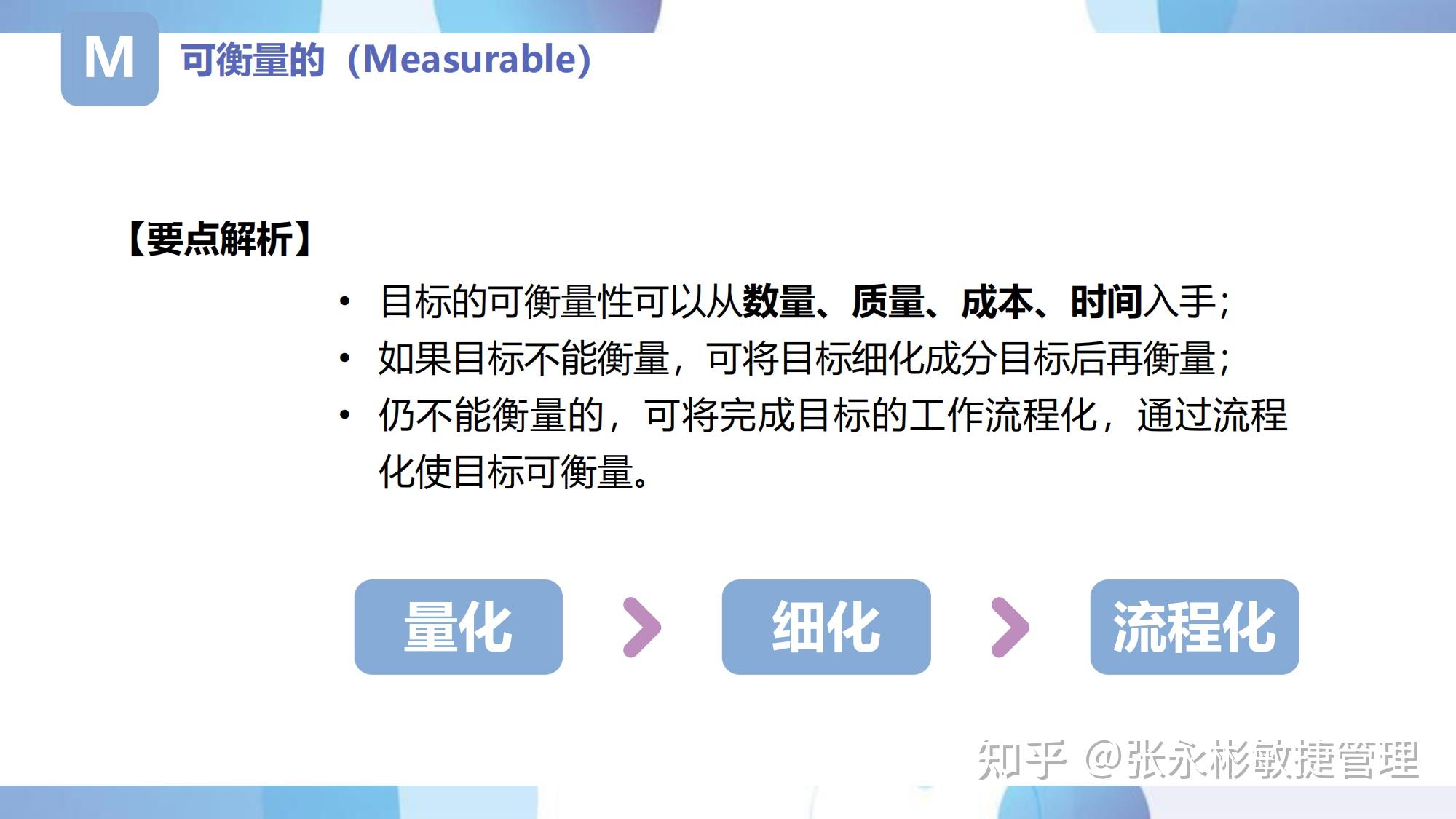 一文掌握目标管理法(SMART原则) - 知乎