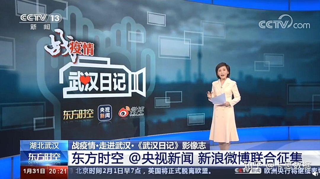 卡思数据:"回形针"科普视频播放量1亿;"林晨同学"单支武汉vlog获赞