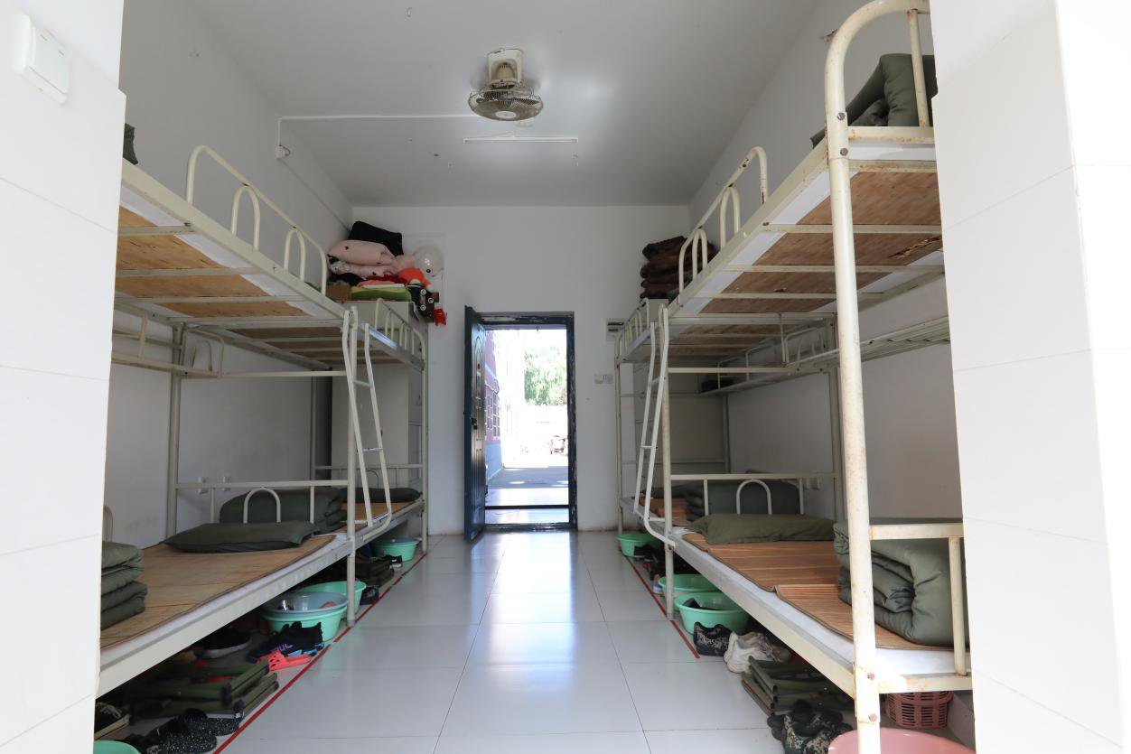 西安铁道技师学院狠抓"三化建设",打造标准化宿舍