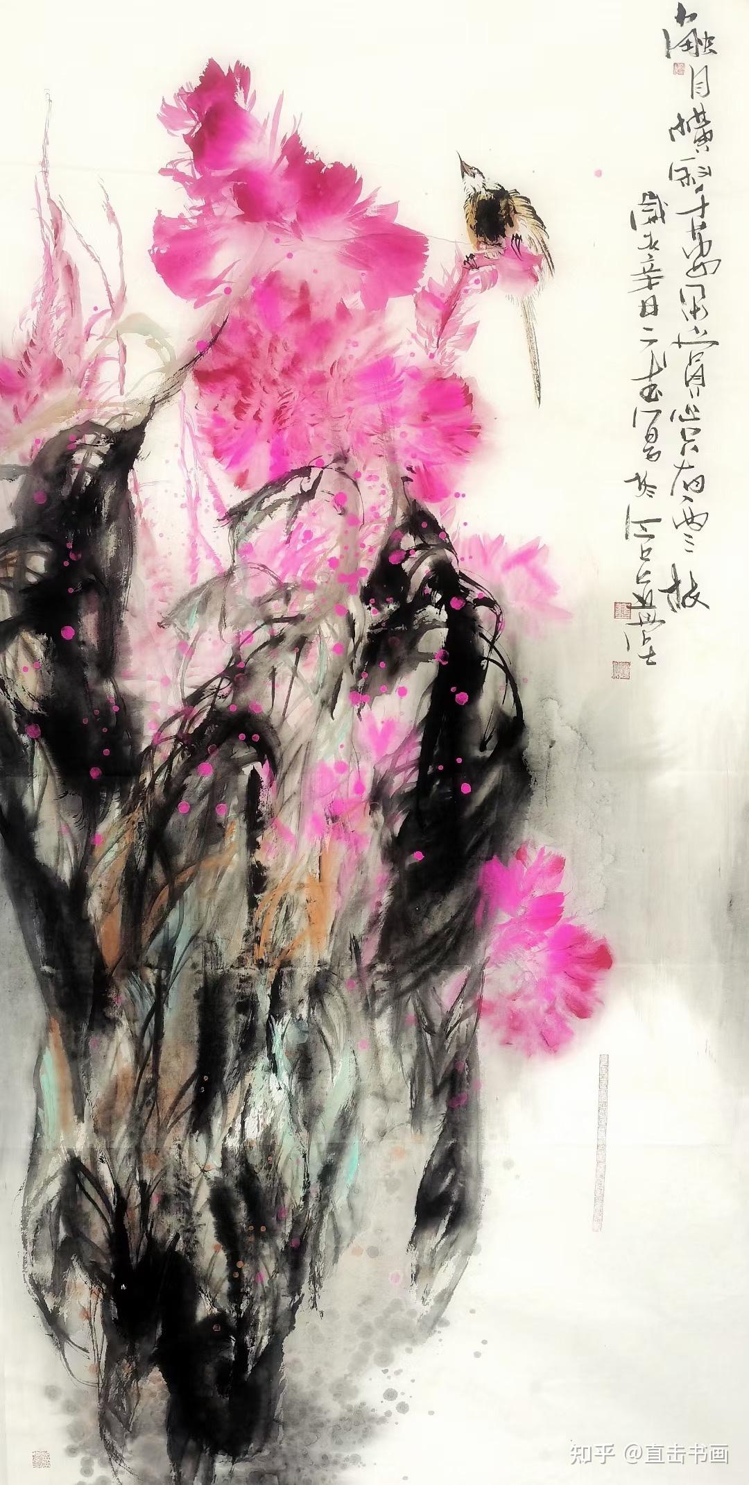 中国美术家协会会员韦智杰花鸟画作品欣赏