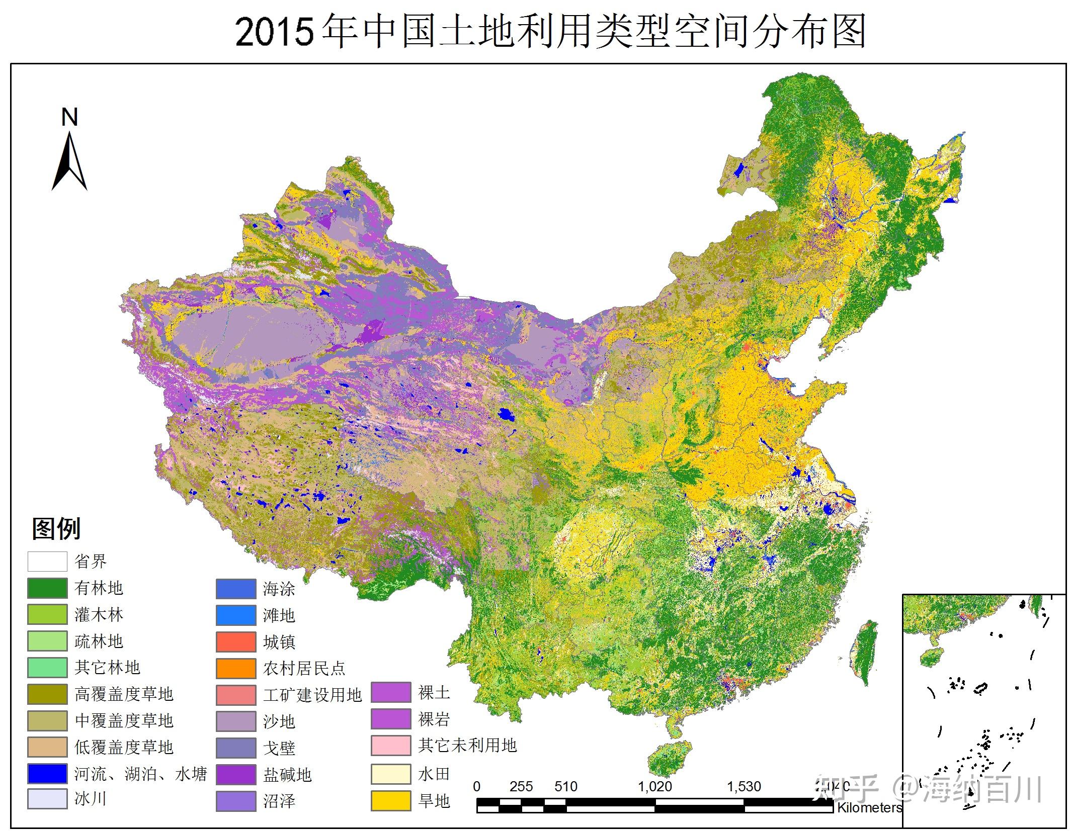 红漠化分布图片