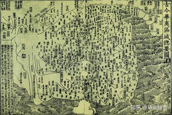 地图上的中国——古代中国地图,你了解多少? - 知乎
