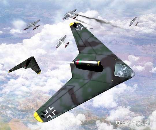 二战黑科技之gothagop60a飞翼战机