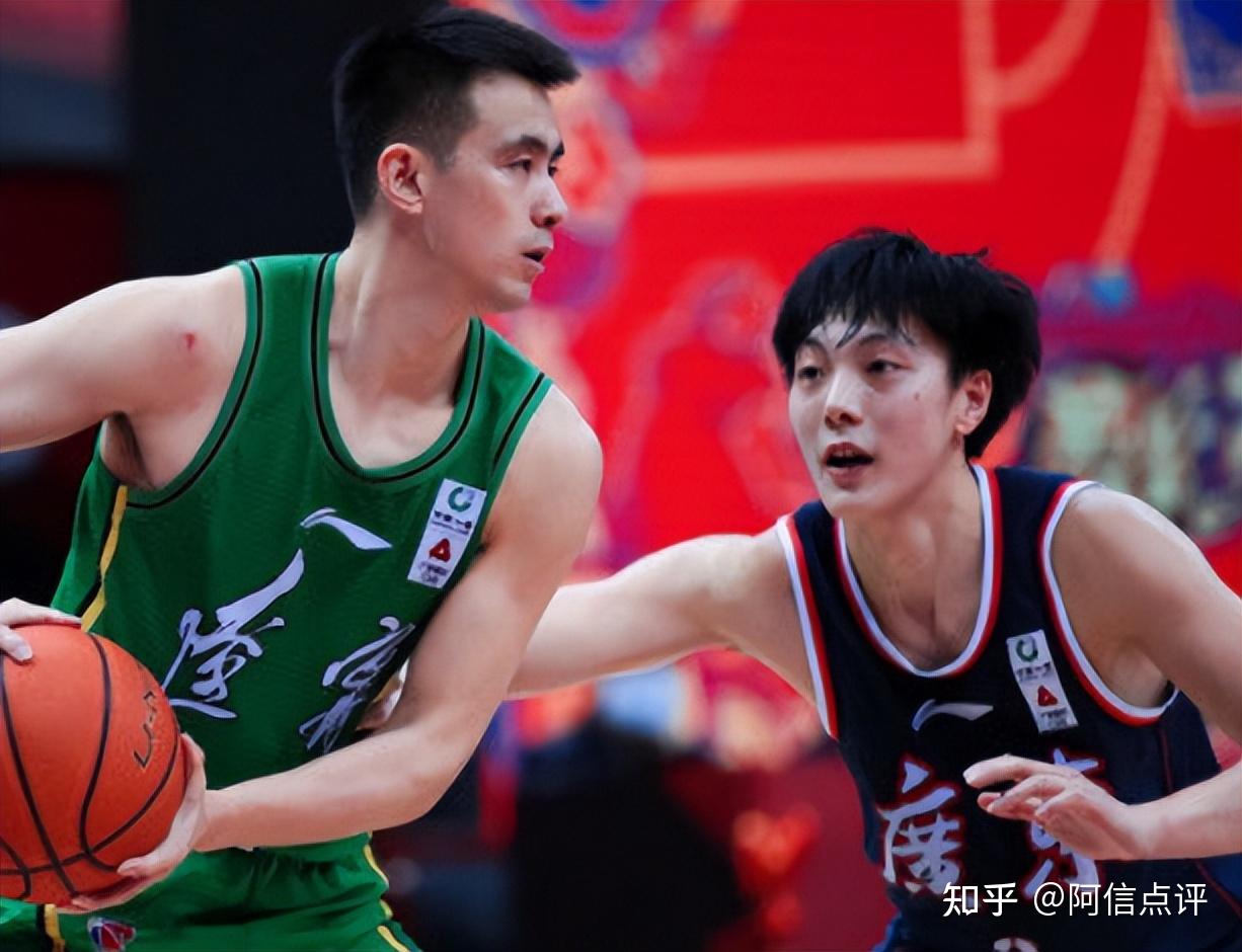 王哲林被2米25巨头吊打赵睿的接班崛起cba的6冠队广东第一