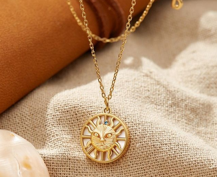 daisybeauty幸运币银项链