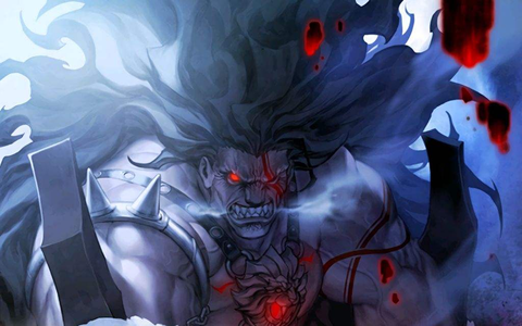 b叔,十二之试炼,十二条命,受狂化影响,宝具射杀百头无法使用.