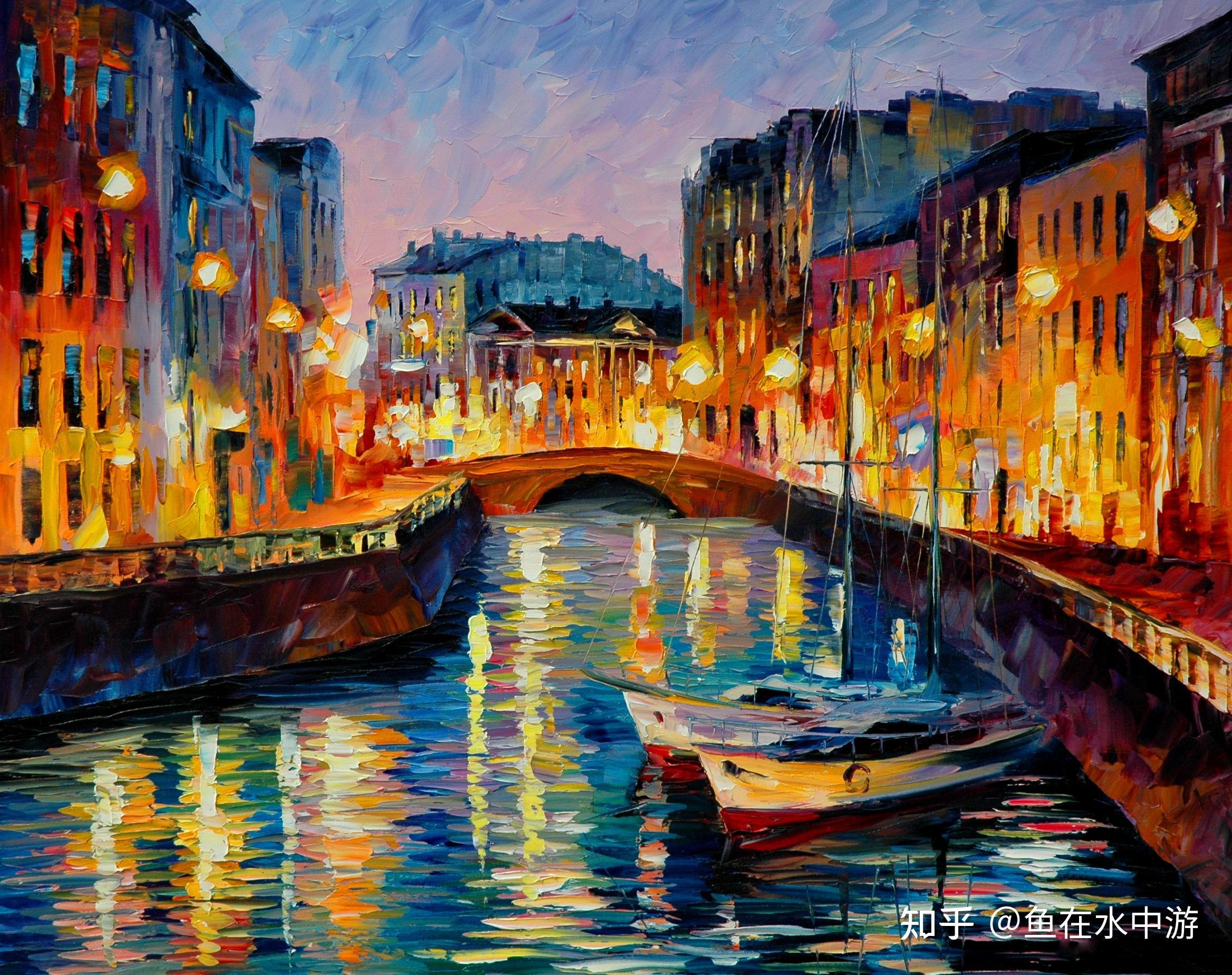 世界名画(五十七)李奥尼德·阿夫列莫夫(leonid afremov)第二部分