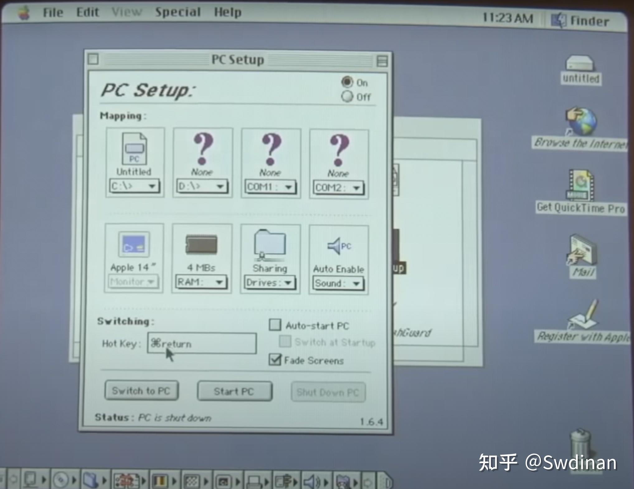 谈谈Apple Macintosh时代的DOS兼容卡：DOS Compatibility Card以及PC Compatibility Card 知乎