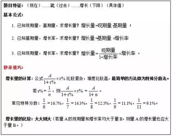 公务员联考在即 这些公式 你必须掌握 知乎