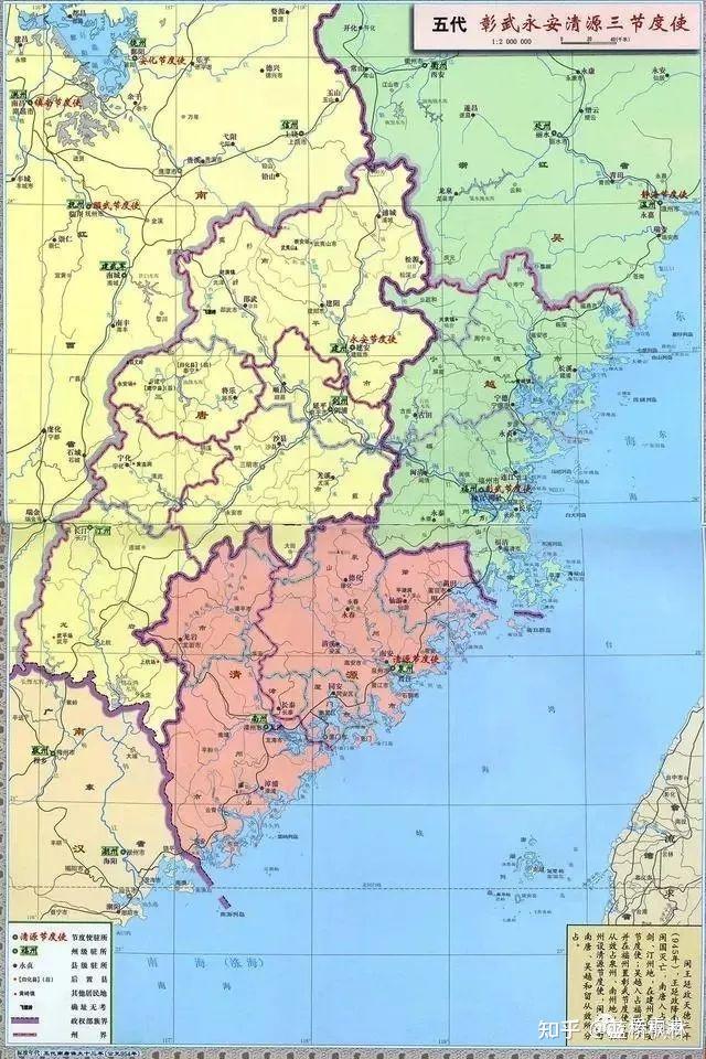 历史天空：五代十国时期闽国的疆域 - 知乎