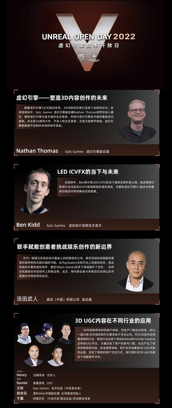 Unreal Open Day 2022｜虚幻引擎技术开放日第三波演讲主题放送 知乎