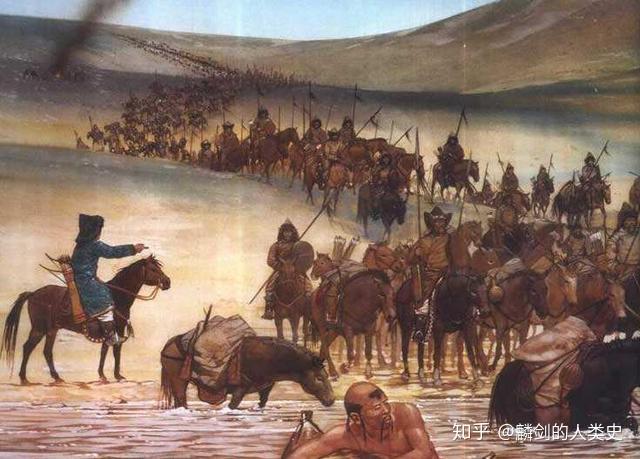 蒙古帝国君王谱北元一退守漠北