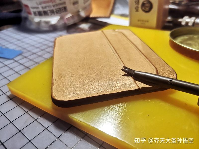 手工皮具卡包制作教程 - 知乎