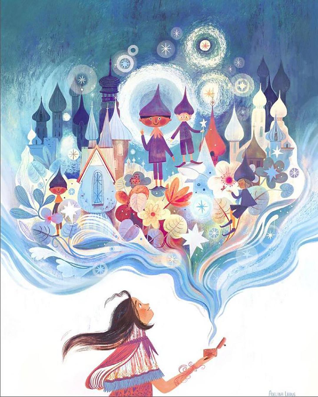 公主的城堡|插画|儿童插画|Lxiaoxiaowu - 原创作品 - 站酷 (ZCOOL)