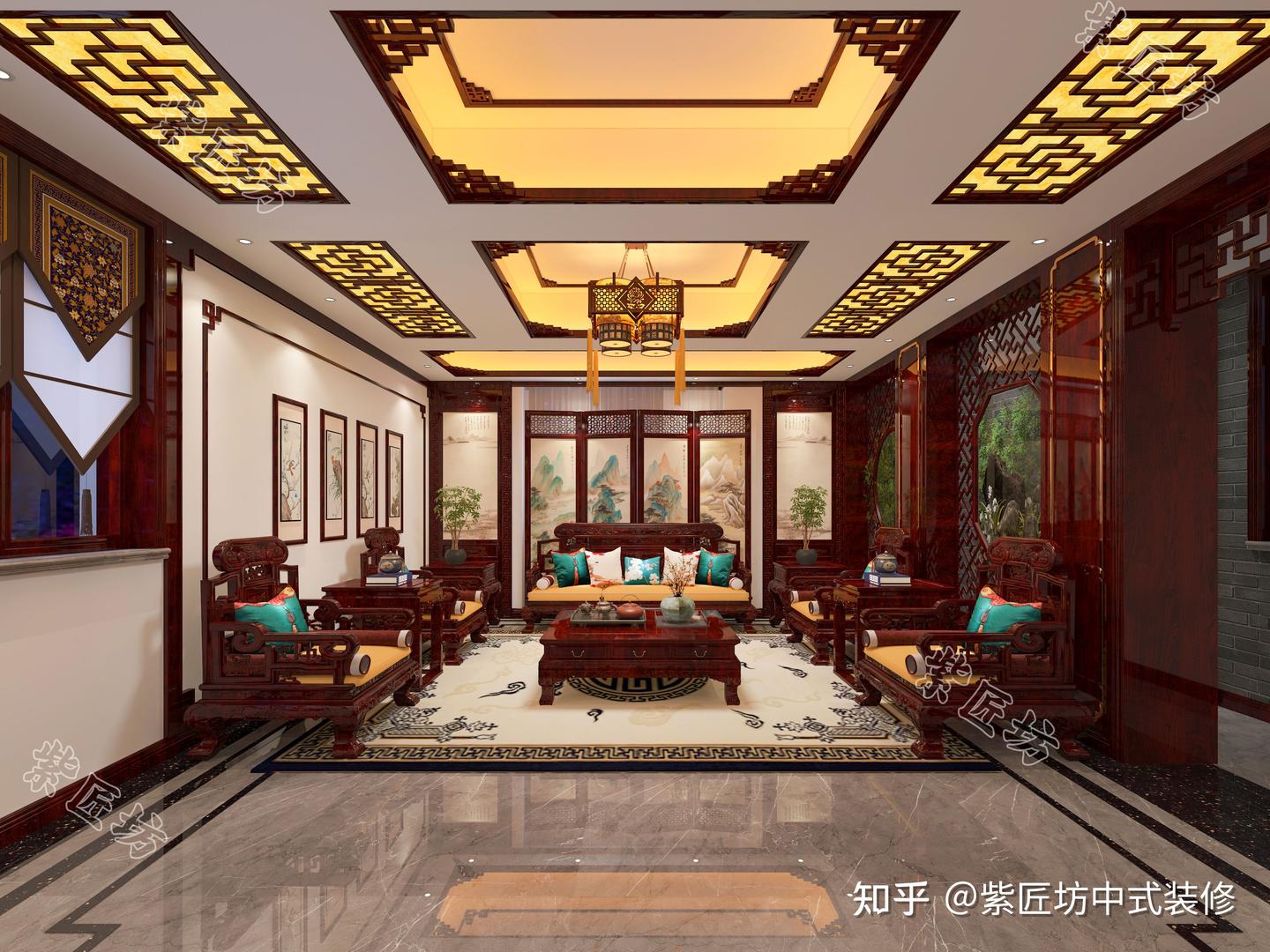 石家庄自建房装修丨中式雅宅比住豪宅还舒服 - 知乎