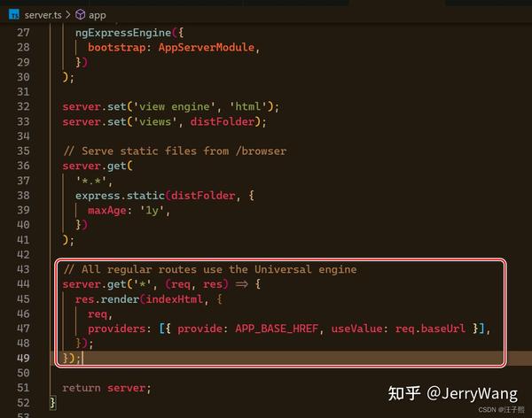 Angular 应用里 server.ts 文件的 APP_BASE_HREF token 的用法？ 知乎