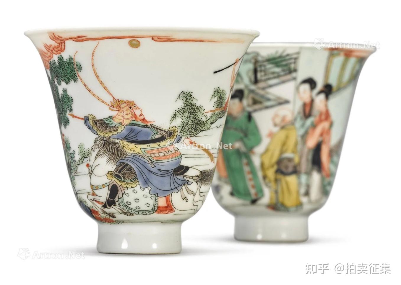 通过拍卖了解康熙五彩瓷器价格及真品特征- 知乎