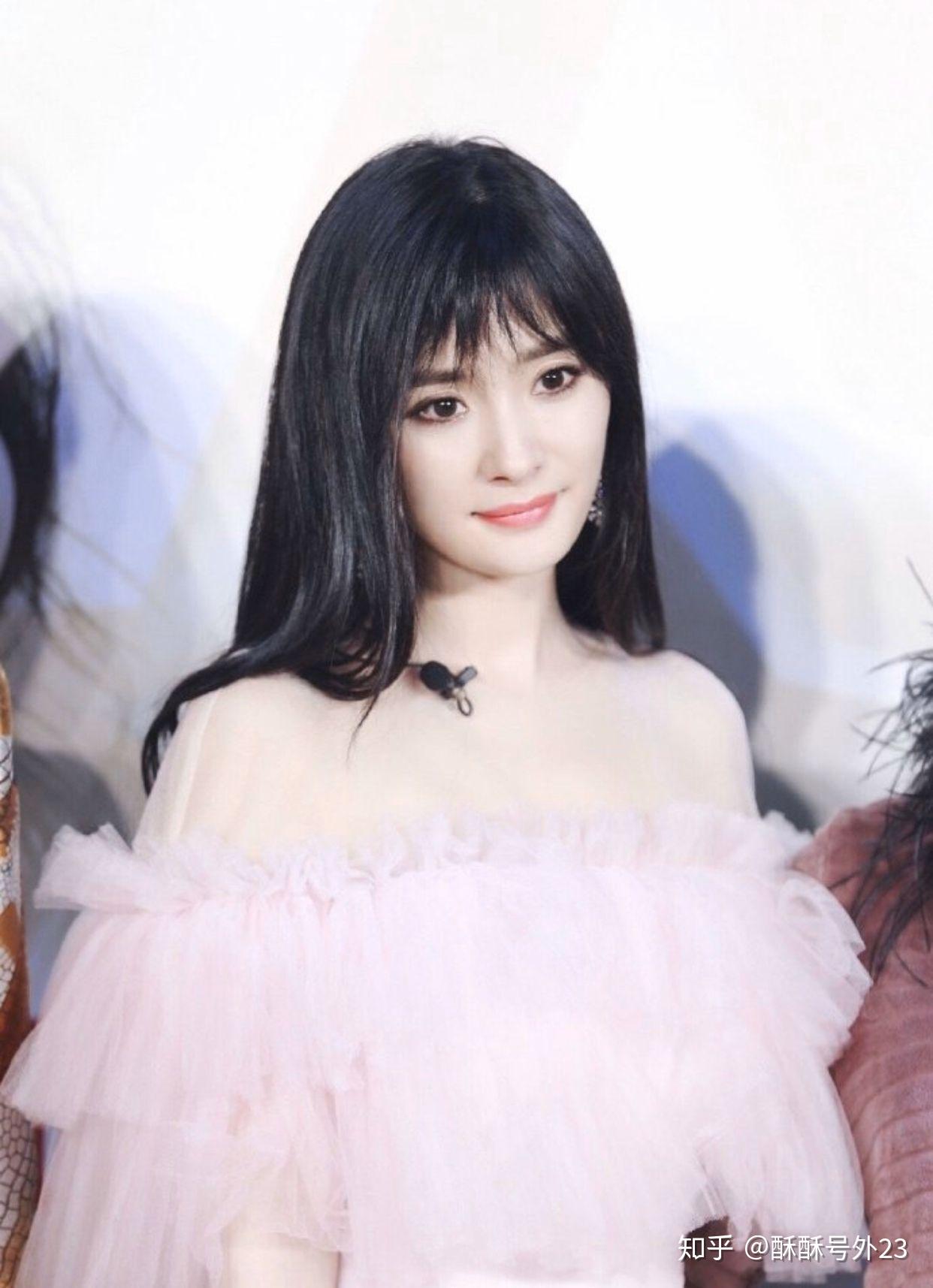 杨幂,新发型,空气刘海 - 知乎
