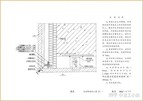 建筑幕墙安装施工图集(298页) - 知乎