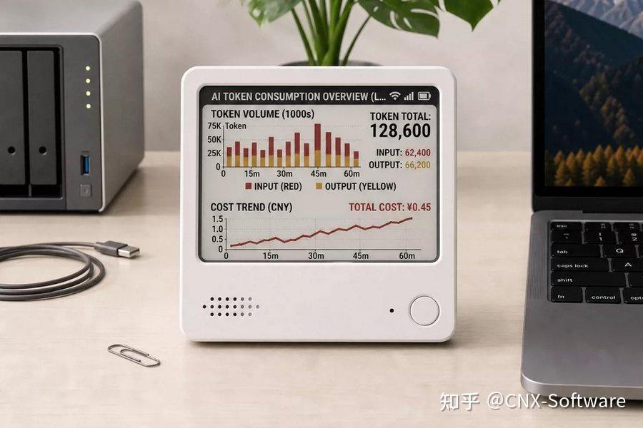 199 元四色墨水屏 ZecTrix Note 4C 值得入手吗?ESP32 开源硬件全维度评测