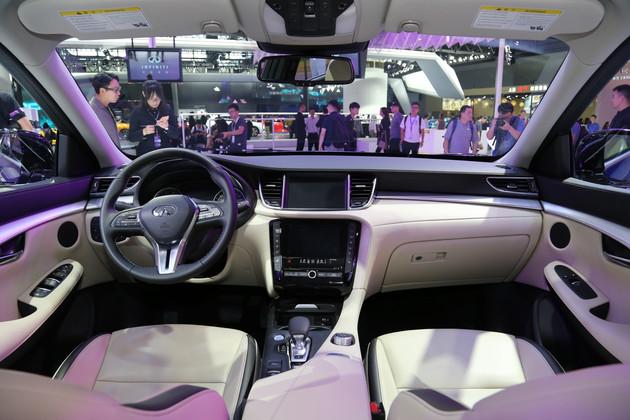 2020广州车展实拍图解2021款英菲尼迪qx50