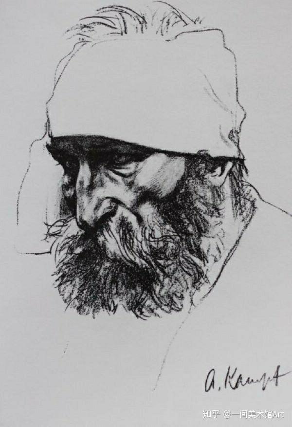 德国素描大师康波夫作品