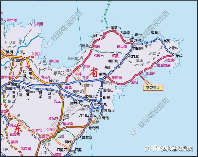 莱荣高铁路线路图图片