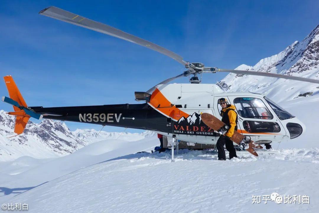 楚加奇終極之地阿拉斯加直升機滑雪行記