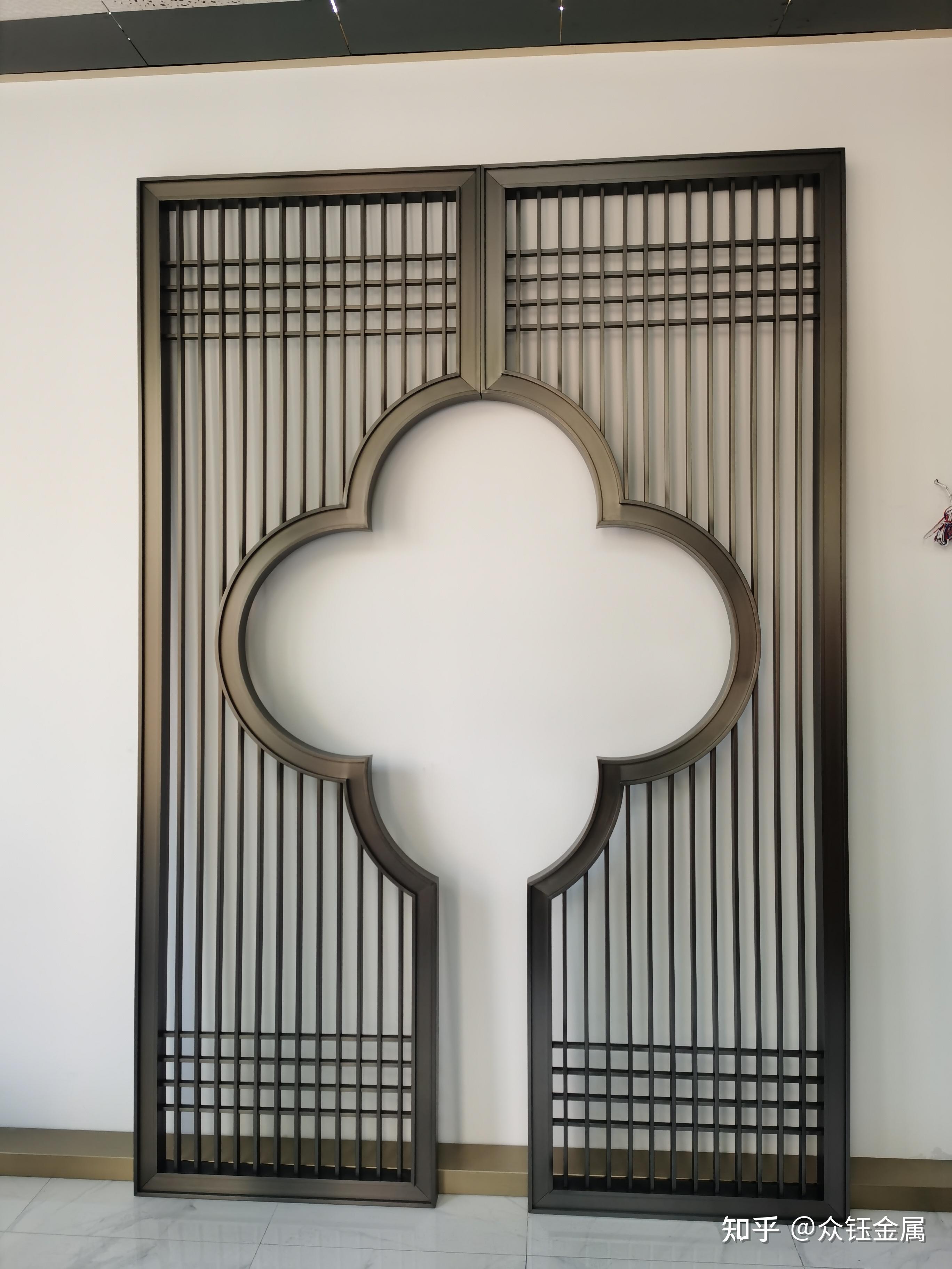 中式风格拉丝青古铜不锈钢屏风 仿红古铜不锈钢屏风 - 知乎