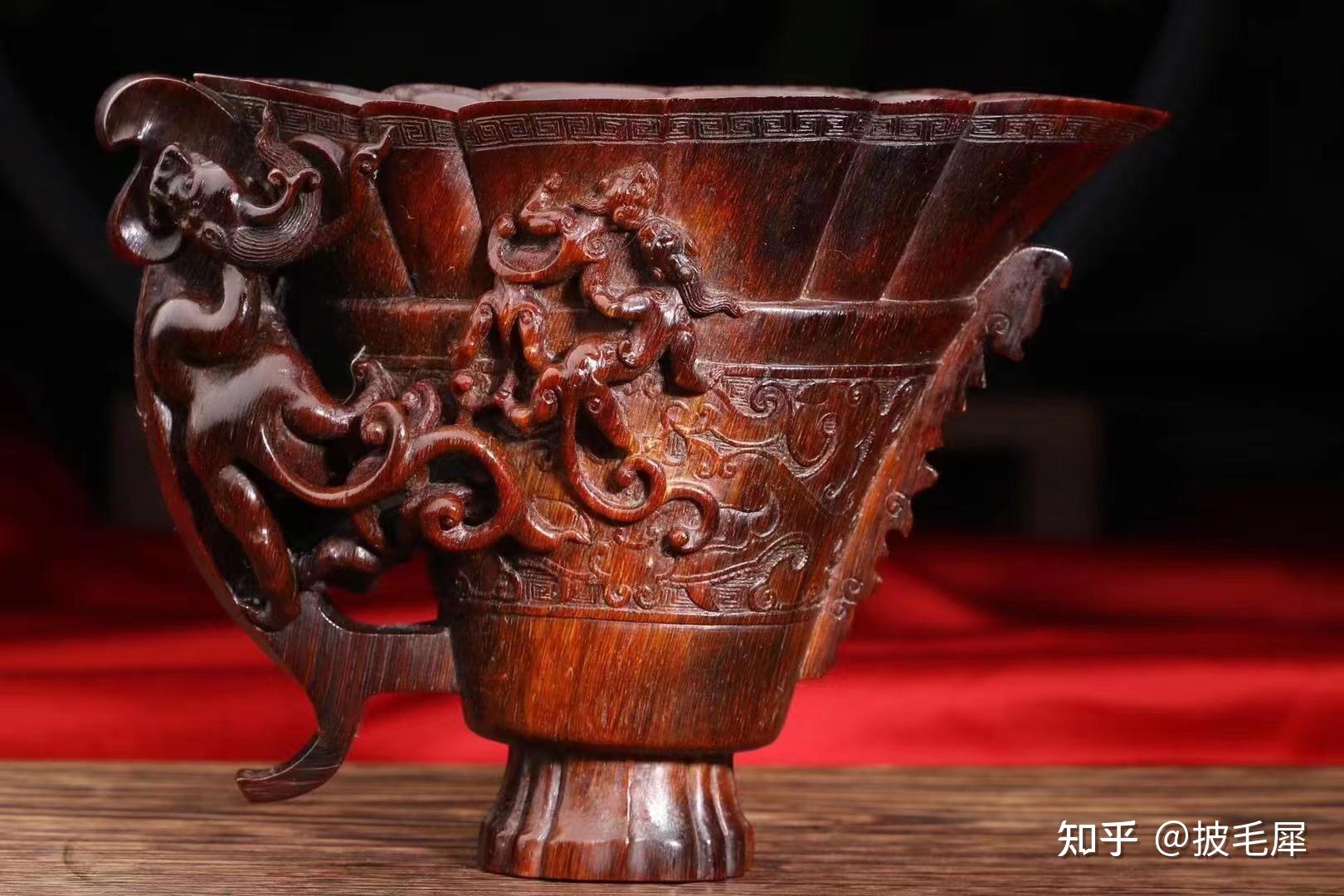 人造树脂犀牛角仿品是什么样的? - 知乎